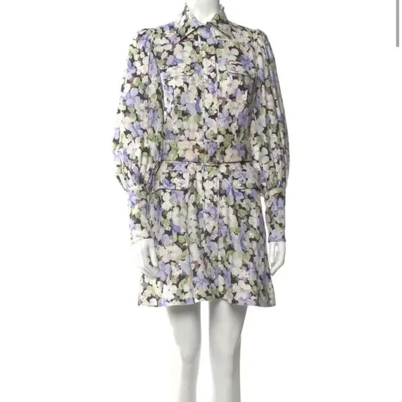 NWOT zimmermann ninety-six shirt dress - Picture 10 of 15